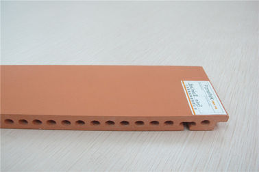 الصين بنية تلبيس الواجهة المجوفة باللون الأحمر البرتقالي مع الحفاظ على الحرارة مصنع
